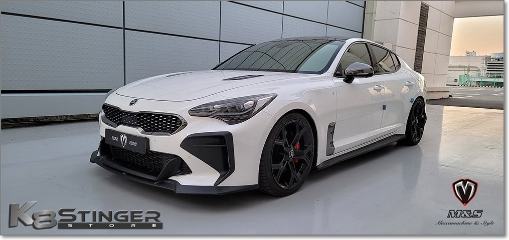 Kia Stinger M&S Front Bumper Aero