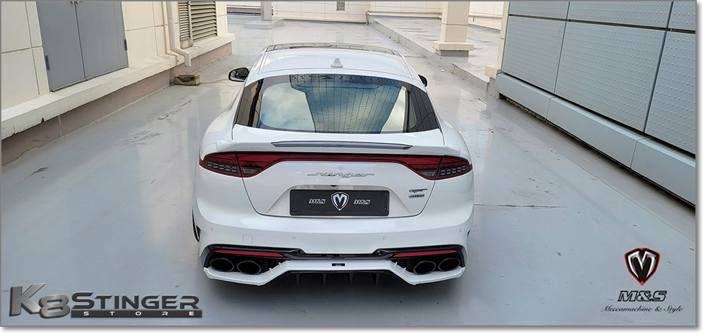 Kia Stinger R4ten M&S Wicker Trunk Spoiler 