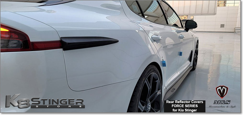 Kia Stinger Rear Reflector Winglets