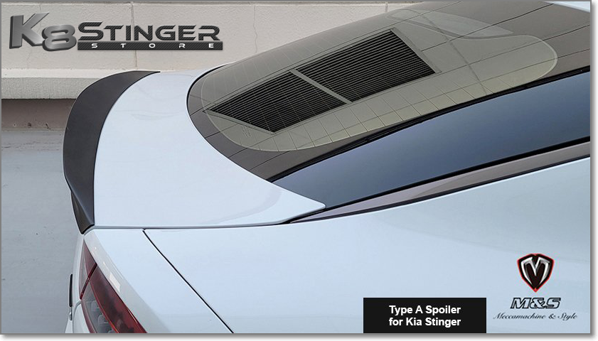 Kia Stinger Trunk Wing M&S Type A