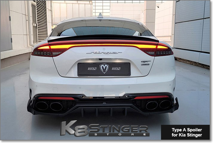 Kia Stinger Force Series M&S Trunk Spoiler