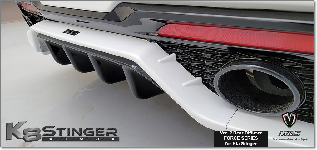 Kia Stinger Aftermarket diffuser