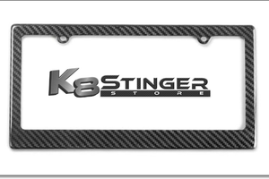 Kia Stinger Carbon Fiber License Plate