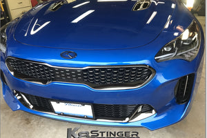 stinger blue black k emblem