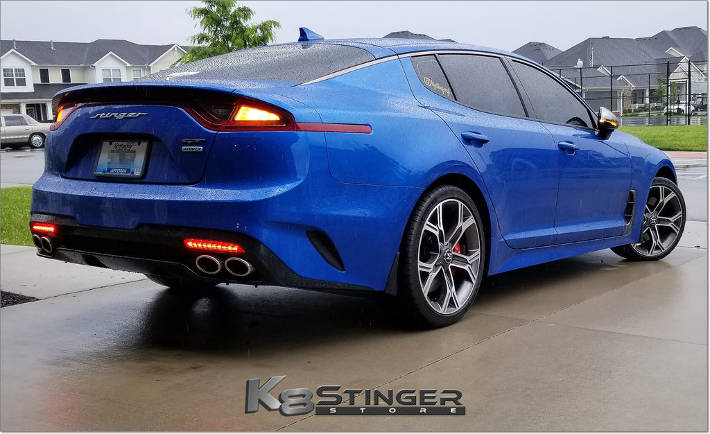Kia Stinger factory sequential reflectors