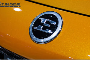 Kia Stinger E logo badge