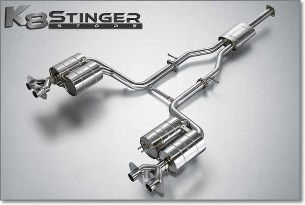 2018-2021 Kia Stinger 2.0T - Jun Bl GT Catback Exhaust System