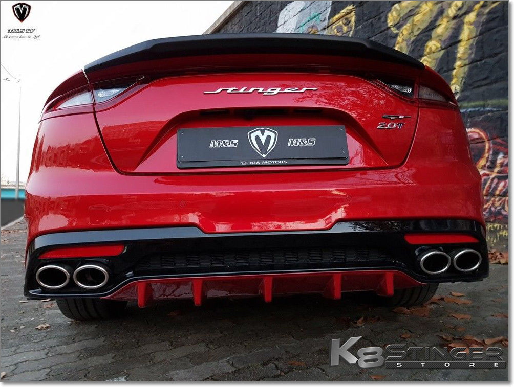Kia Stinger trunk spoiler