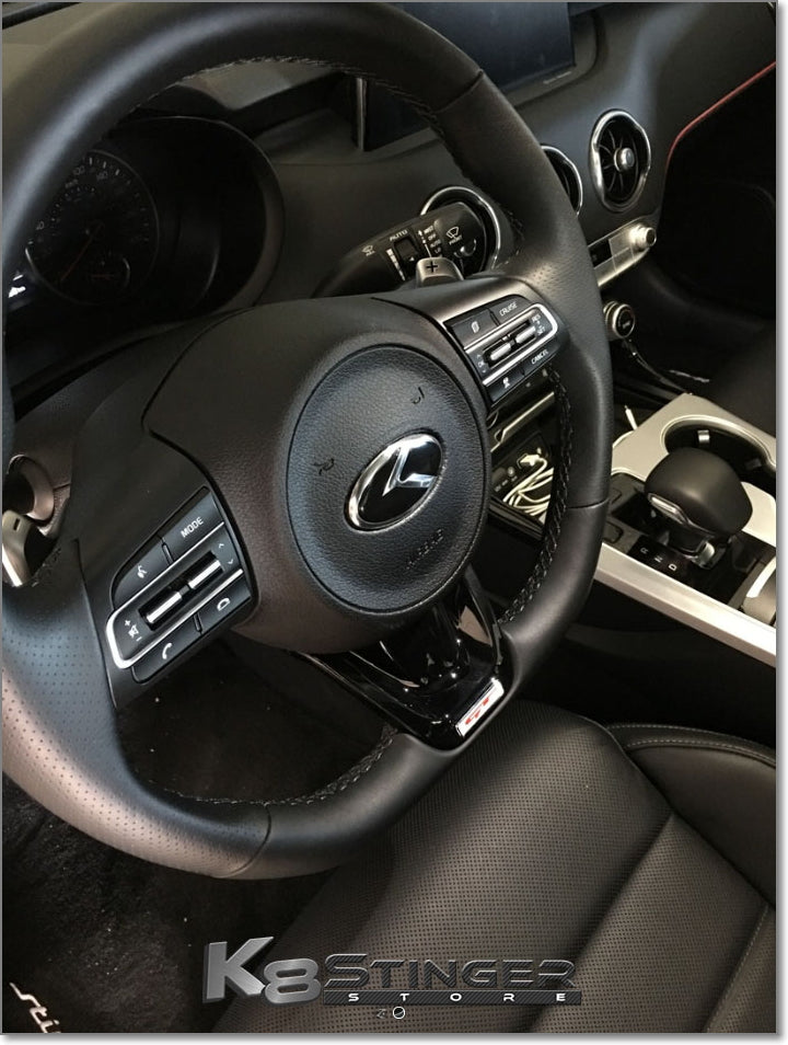 k emblem stinger steering wheel