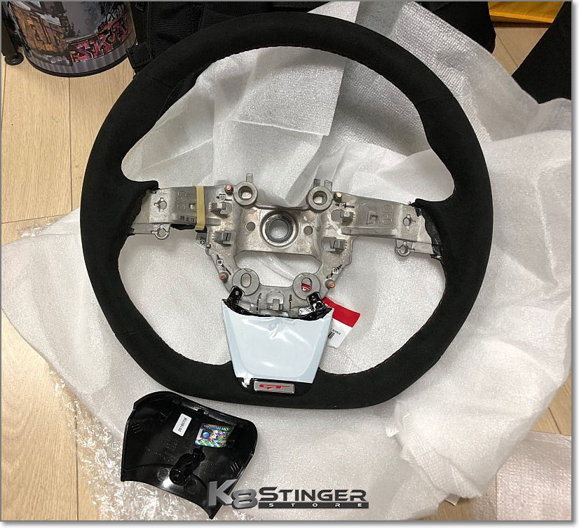upgraded kia stinger steering wheel