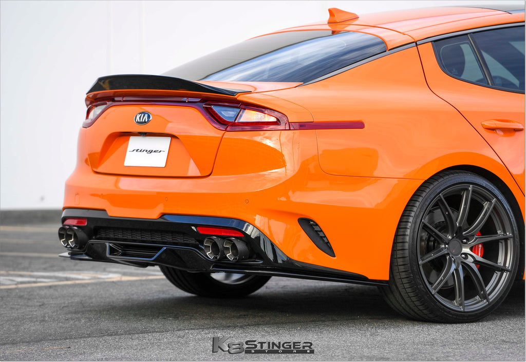 Kia Stinger Stingerhaus trunk spoiler