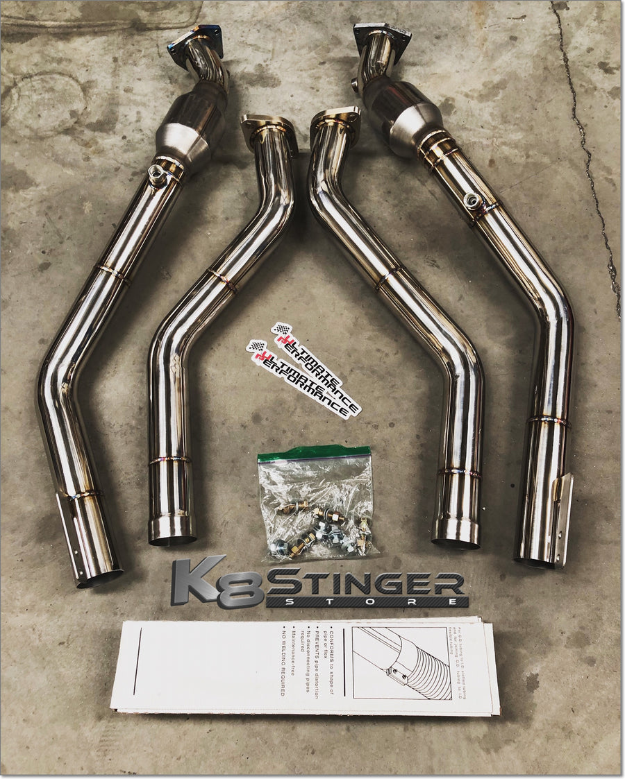 Kia stinger downpipe kit