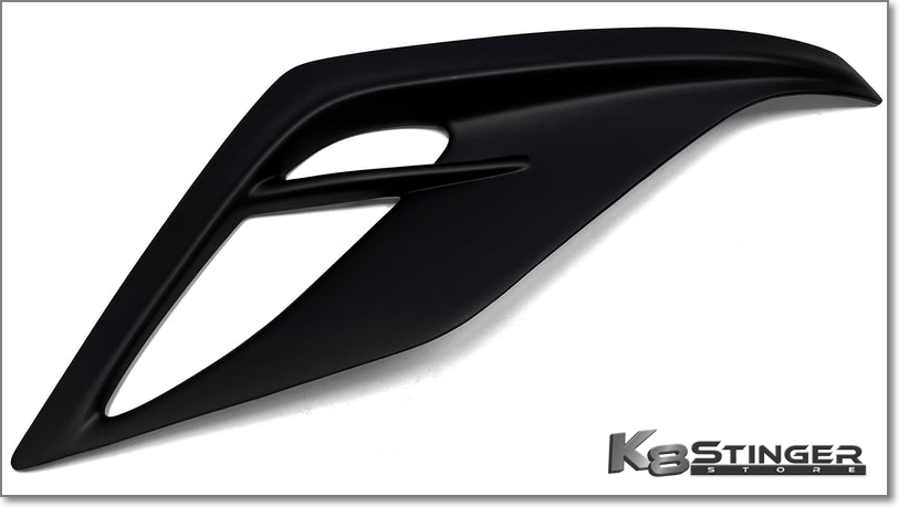 Kia Stinger Black Vent Covers Rear Bumper