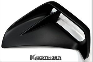 Kia Stinger Matte Black Vent Covers M&S Force Series