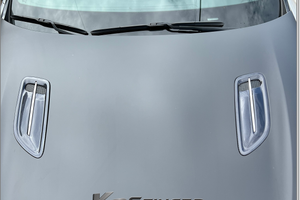 Kia Stinger Blue Carbon Fiber Vent Covers