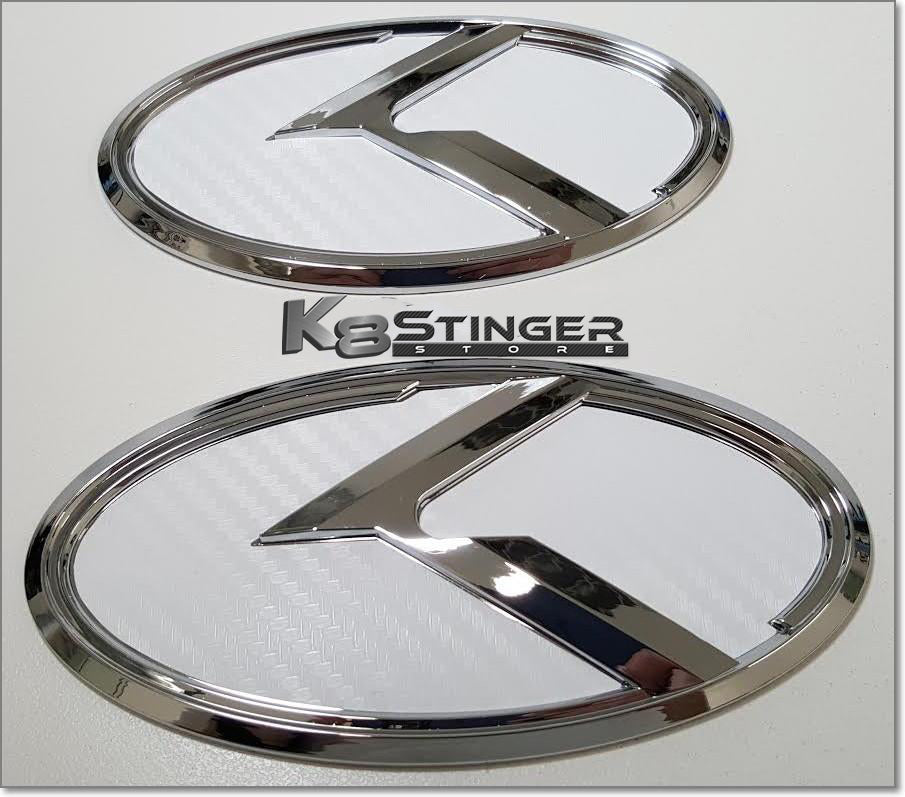 Kia Stinger - 3.0 K Emblem Sets "CHROME EDITION"