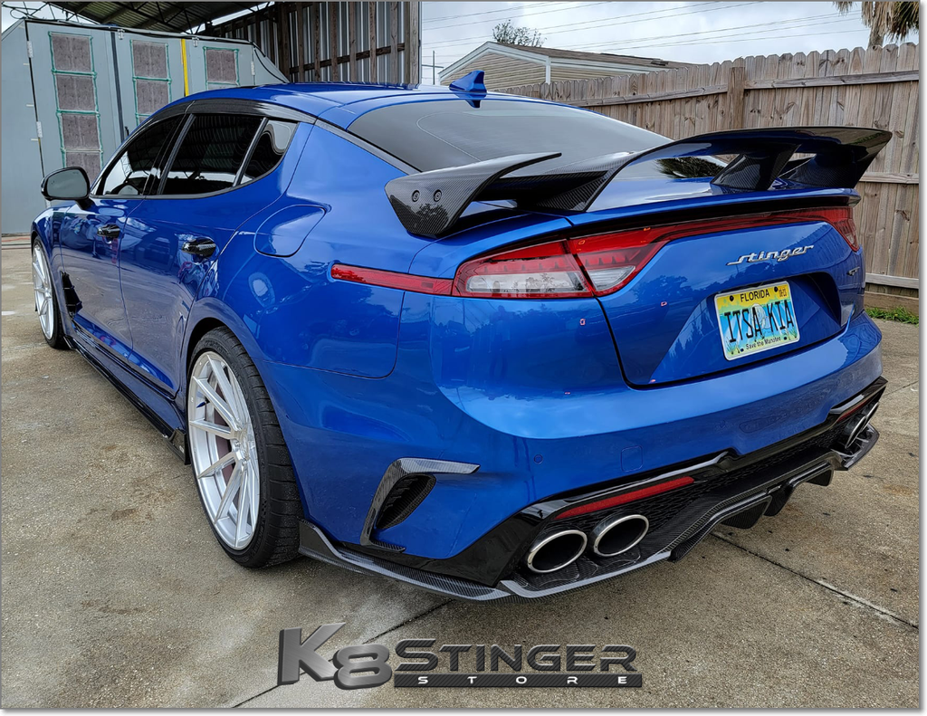 Kia Stinger - Adro Carbon Fiber Trunk Spoiler V3 – K8 Stinger Store