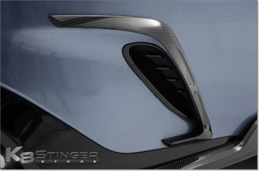 Kia Stinger Carbon Fiber Rear Vent Cover Adro