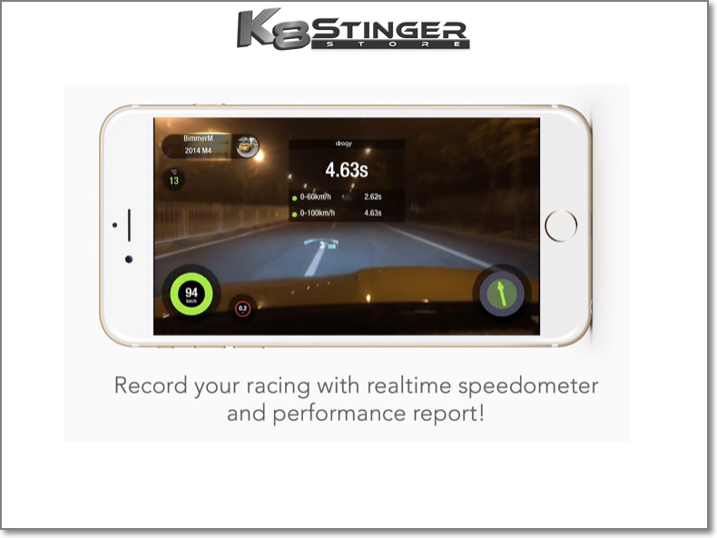 Stinger racing monitor