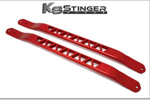 Red Kia Stinger Strut Braces